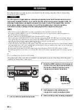 Preview for 70 page of Yamaha RX-V1700 Owner'S Manual