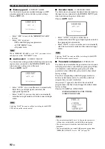 Preview for 94 page of Yamaha RX-V1700 Owner'S Manual