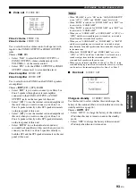 Preview for 95 page of Yamaha RX-V1700 Owner'S Manual