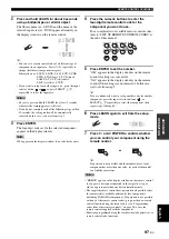 Preview for 99 page of Yamaha RX-V1700 Owner'S Manual