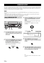 Preview for 112 page of Yamaha RX-V1700 Owner'S Manual