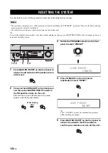 Preview for 124 page of Yamaha RX-V1700 Owner'S Manual