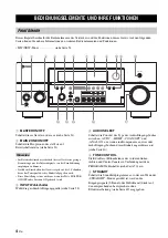 Preview for 266 page of Yamaha RX-V1700 Owner'S Manual