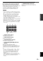 Preview for 287 page of Yamaha RX-V1700 Owner'S Manual