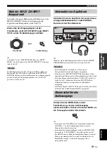 Preview for 303 page of Yamaha RX-V1700 Owner'S Manual