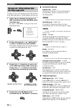 Preview for 304 page of Yamaha RX-V1700 Owner'S Manual