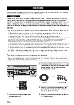 Preview for 330 page of Yamaha RX-V1700 Owner'S Manual