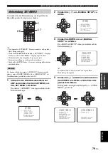 Preview for 341 page of Yamaha RX-V1700 Owner'S Manual