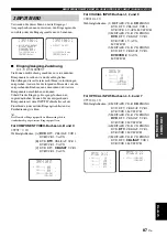 Preview for 349 page of Yamaha RX-V1700 Owner'S Manual