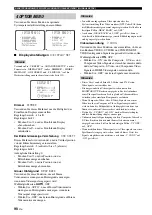 Preview for 352 page of Yamaha RX-V1700 Owner'S Manual