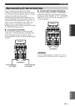 Preview for 409 page of Yamaha RX-V1700 Owner'S Manual