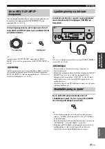 Preview for 433 page of Yamaha RX-V1700 Owner'S Manual