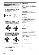 Preview for 434 page of Yamaha RX-V1700 Owner'S Manual