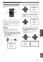 Preview for 471 page of Yamaha RX-V1700 Owner'S Manual