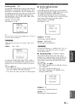 Preview for 477 page of Yamaha RX-V1700 Owner'S Manual