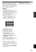 Preview for 547 page of Yamaha RX-V1700 Owner'S Manual