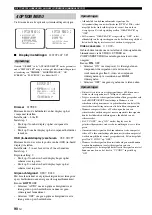 Preview for 612 page of Yamaha RX-V1700 Owner'S Manual