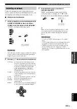 Preview for 625 page of Yamaha RX-V1700 Owner'S Manual