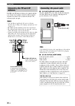 Preview for 34 page of Yamaha RX-V1800 Owner'S Manual