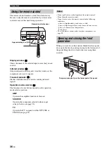 Preview for 38 page of Yamaha RX-V1800 Owner'S Manual