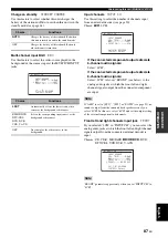 Preview for 89 page of Yamaha RX-V1800 Owner'S Manual