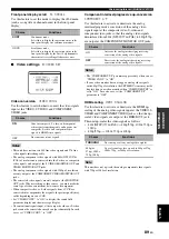 Preview for 91 page of Yamaha RX-V1800 Owner'S Manual