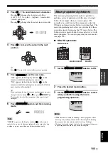 Preview for 105 page of Yamaha RX-V1800 Owner'S Manual