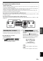 Preview for 111 page of Yamaha RX-V1800 Owner'S Manual