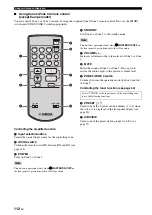 Preview for 114 page of Yamaha RX-V1800 Owner'S Manual