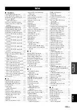 Preview for 135 page of Yamaha RX-V1800 Owner'S Manual