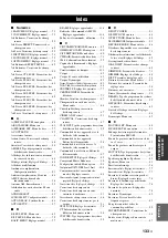 Preview for 273 page of Yamaha RX-V1800 Owner'S Manual