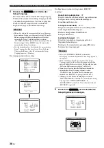 Preview for 316 page of Yamaha RX-V1800 Owner'S Manual