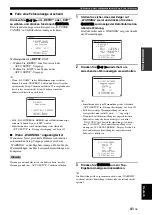 Preview for 319 page of Yamaha RX-V1800 Owner'S Manual