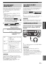 Preview for 459 page of Yamaha RX-V1800 Owner'S Manual