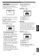 Preview for 493 page of Yamaha RX-V1800 Owner'S Manual