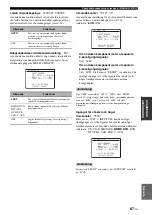 Preview for 503 page of Yamaha RX-V1800 Owner'S Manual