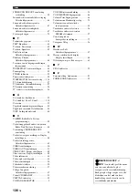 Preview for 690 page of Yamaha RX-V1800 Owner'S Manual