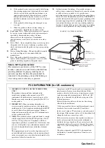 Preview for 3 page of Yamaha RX V1900 - AV Receiver Owner'S Manual