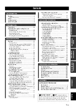 Preview for 5 page of Yamaha RX V1900 - AV Receiver Owner'S Manual