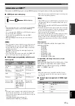 Preview for 21 page of Yamaha RX V1900 - AV Receiver Owner'S Manual