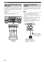 Preview for 28 page of Yamaha RX V1900 - AV Receiver Owner'S Manual