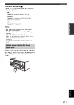 Preview for 33 page of Yamaha RX V1900 - AV Receiver Owner'S Manual