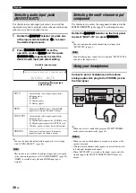 Preview for 40 page of Yamaha RX V1900 - AV Receiver Owner'S Manual