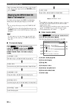 Preview for 66 page of Yamaha RX V1900 - AV Receiver Owner'S Manual