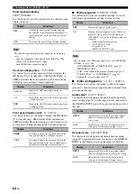 Preview for 88 page of Yamaha RX V1900 - AV Receiver Owner'S Manual