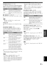 Preview for 89 page of Yamaha RX V1900 - AV Receiver Owner'S Manual