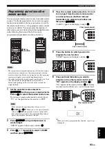 Preview for 97 page of Yamaha RX V1900 - AV Receiver Owner'S Manual