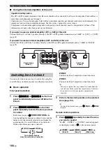 Preview for 104 page of Yamaha RX V1900 - AV Receiver Owner'S Manual