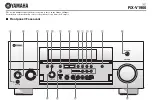 Preview for 145 page of Yamaha RX V1900 - AV Receiver Owner'S Manual