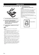 Предварительный просмотр 8 страницы Yamaha RX-V1900 Owner'S Manual